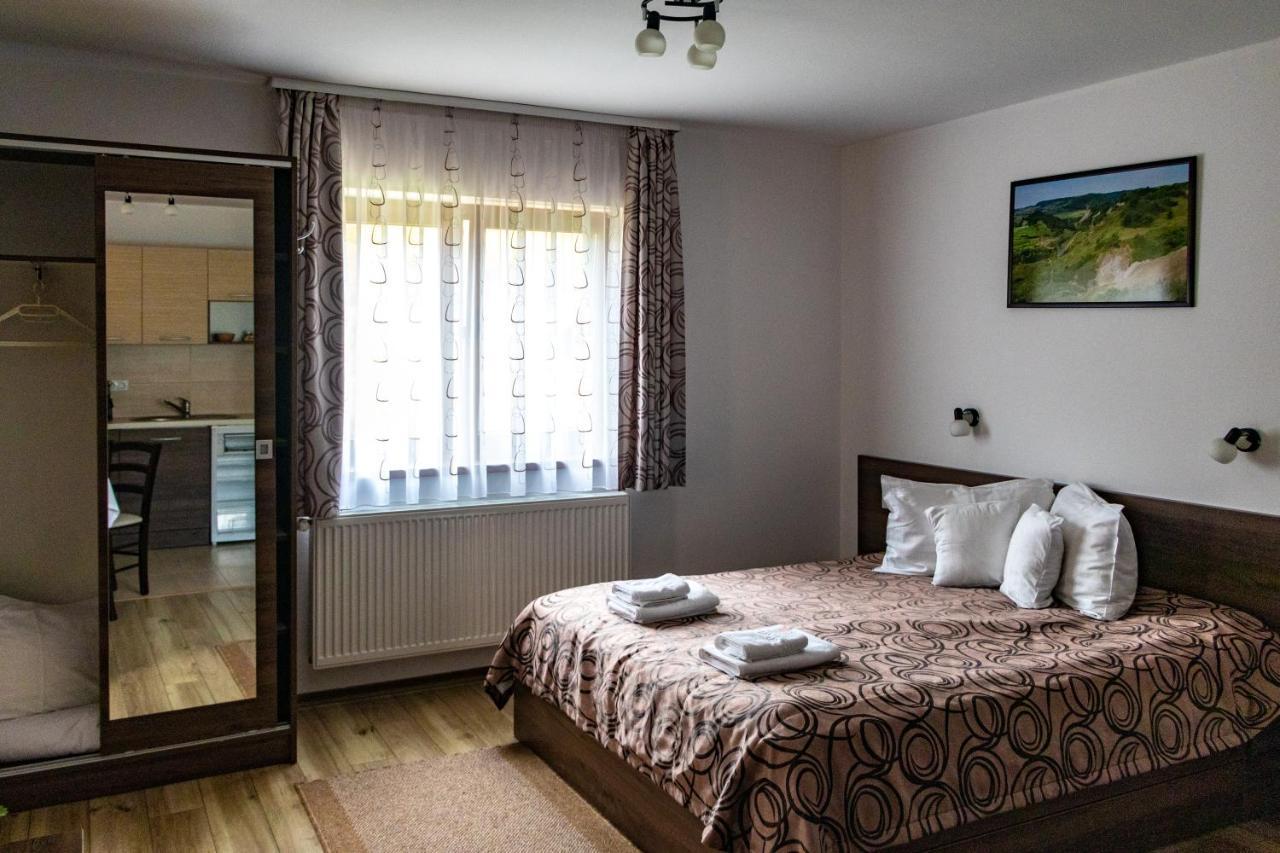Casa Tofi Vendégház Praid Esterno foto